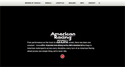 Desktop Screenshot of americanracing.com